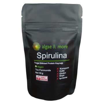 Saf Spirulina Tozu 50 gr